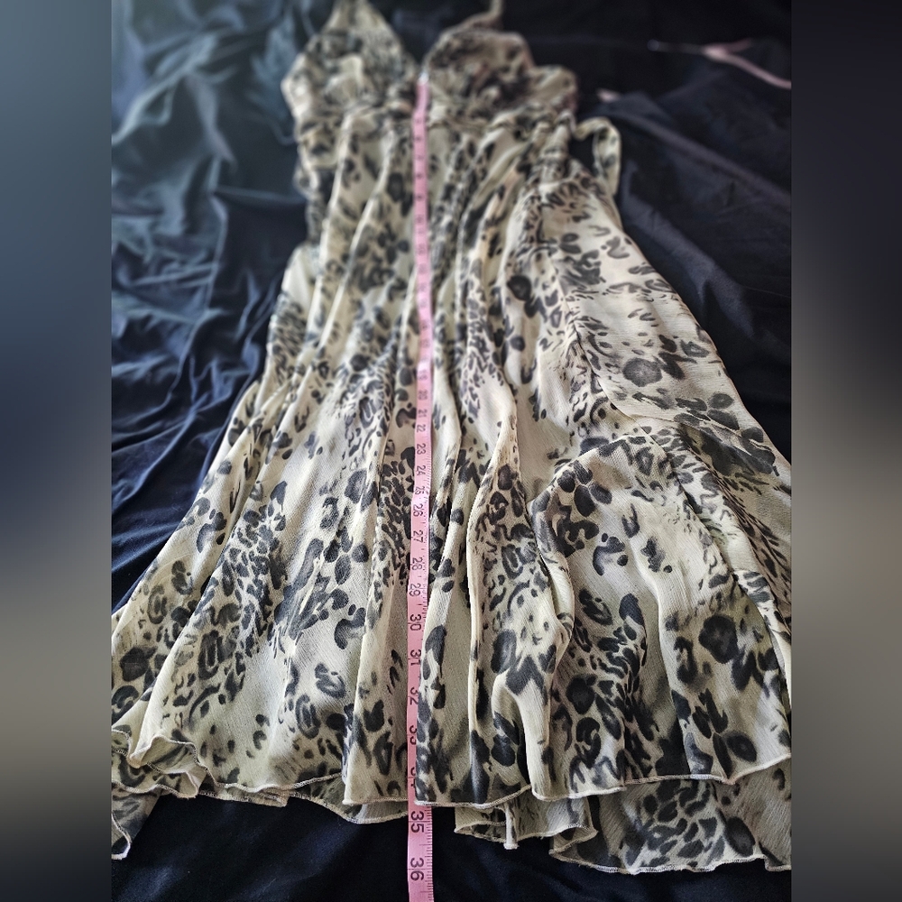 Leopard Print Maxi Dress